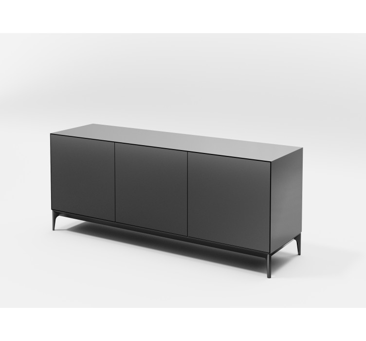 Пряма тумба під телевізор Alpha 2 Gray1